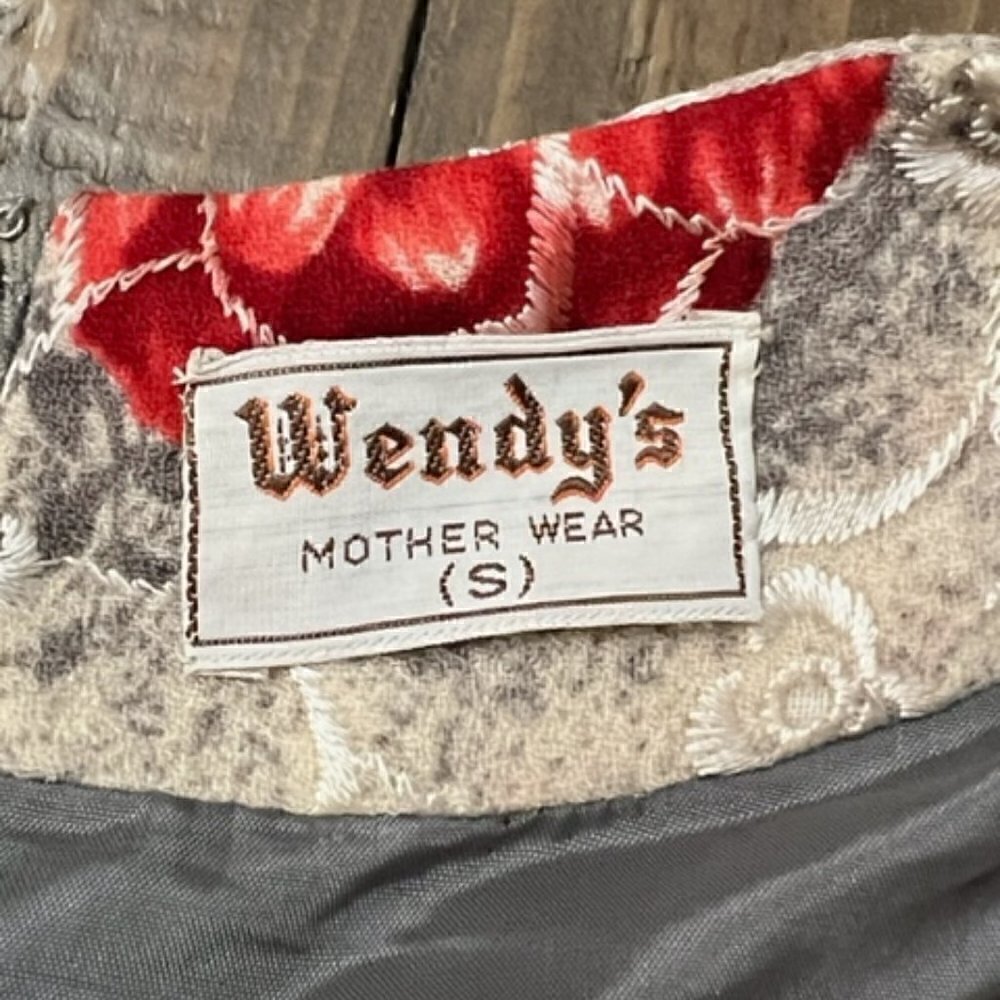 Vintage Wendy's Mother Wear Long Floral Maxi Maternity Dress - Picture 8 of 8
